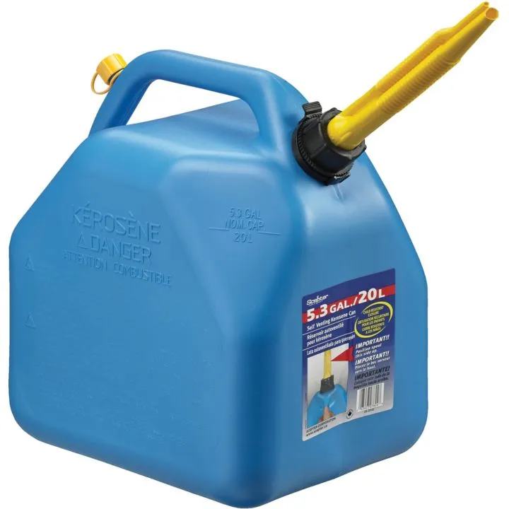 07624 Scepter Kerosene Vented Fuel Can, 20-L