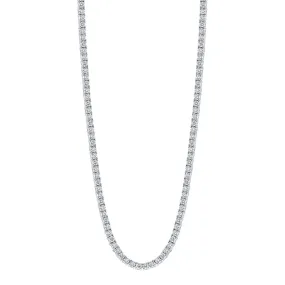 14K Gold Lab Grown Diamond Tennis Necklace