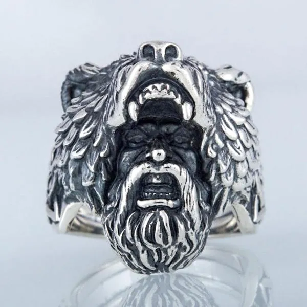 43 gram Berserker Ring - Sterling Silver