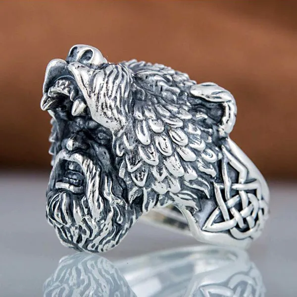 43 gram Berserker Ring - Sterling Silver