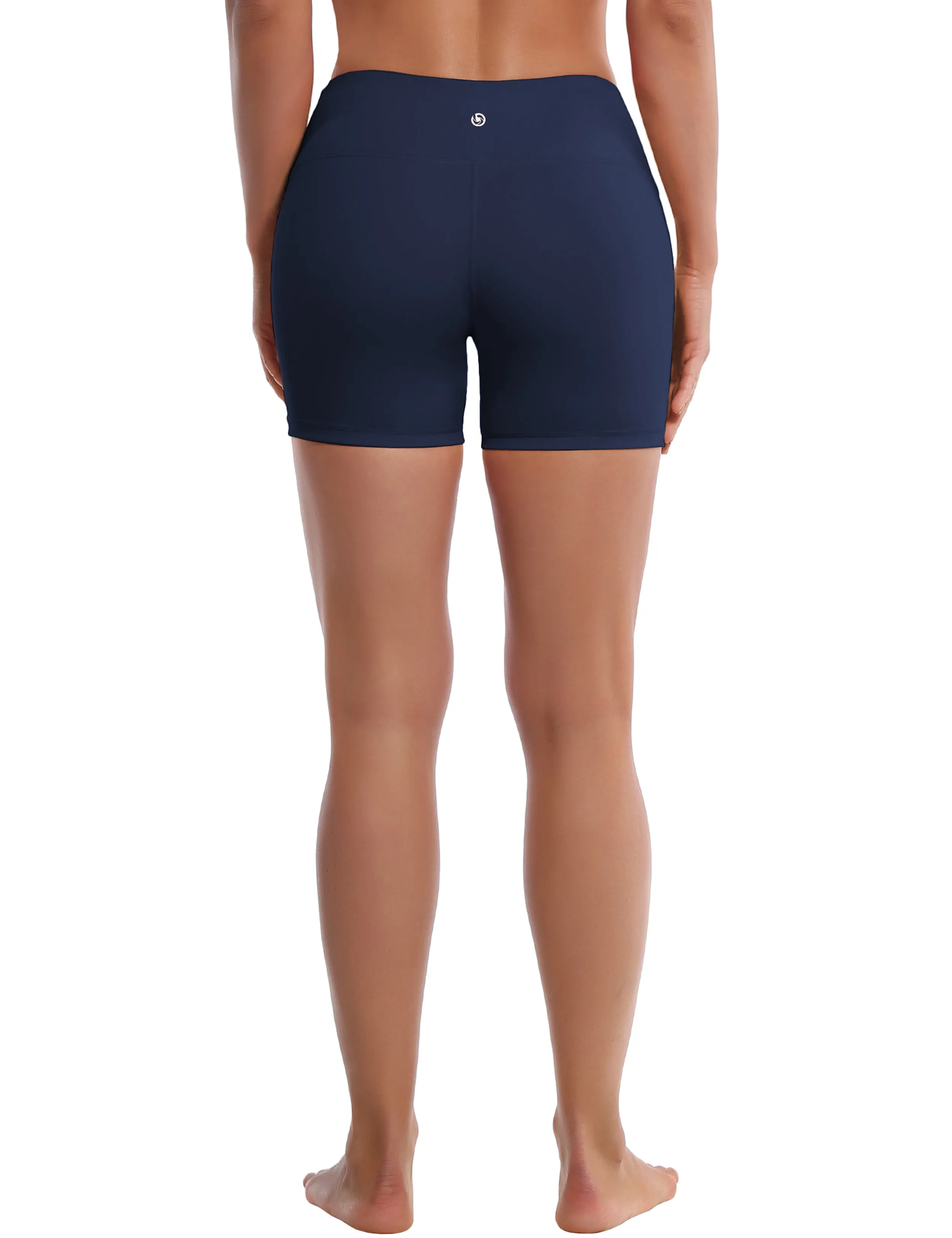 4" Yoga Shorts darknavy