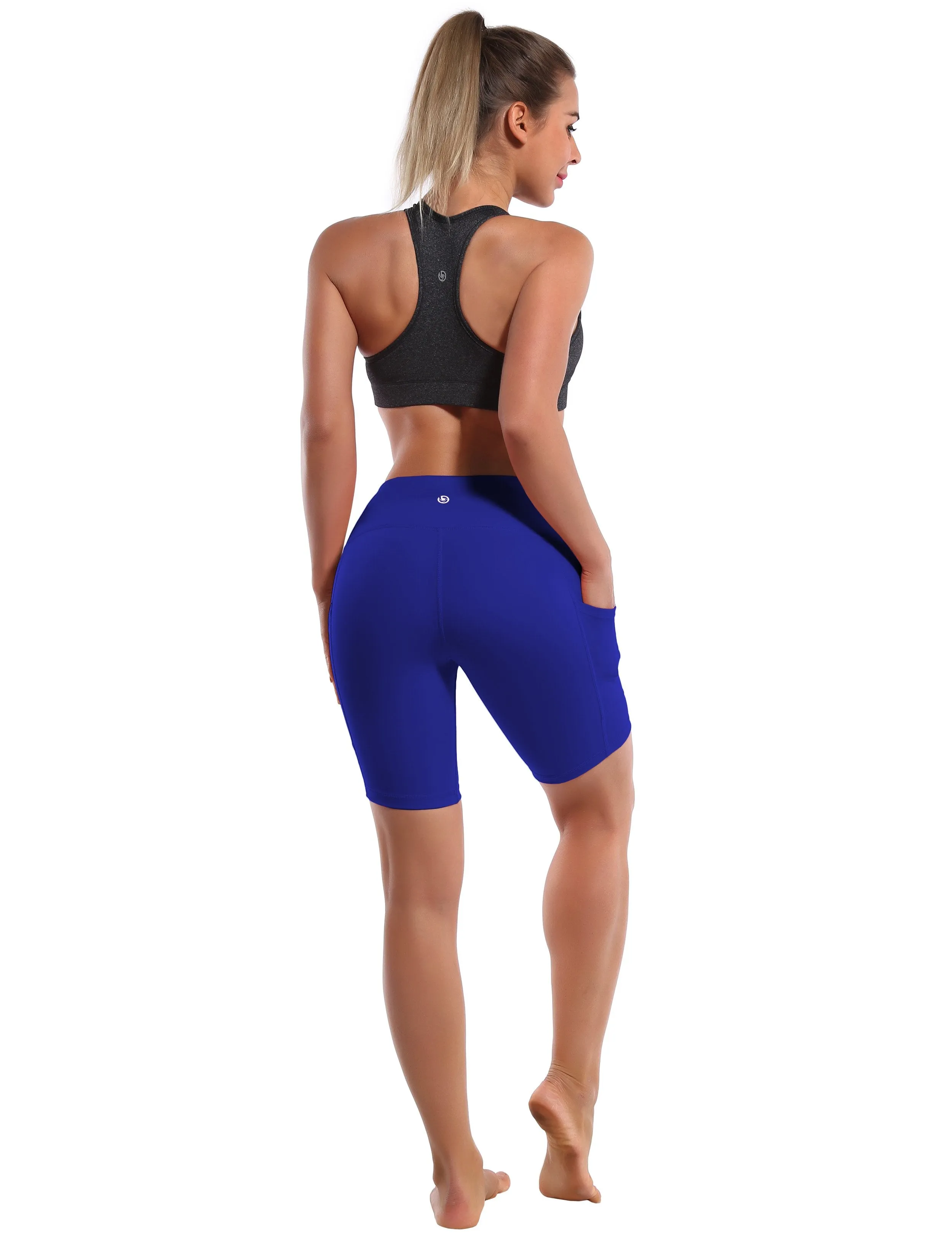 8 Side Pockets yogastudio Shorts navy ins_yogastudio