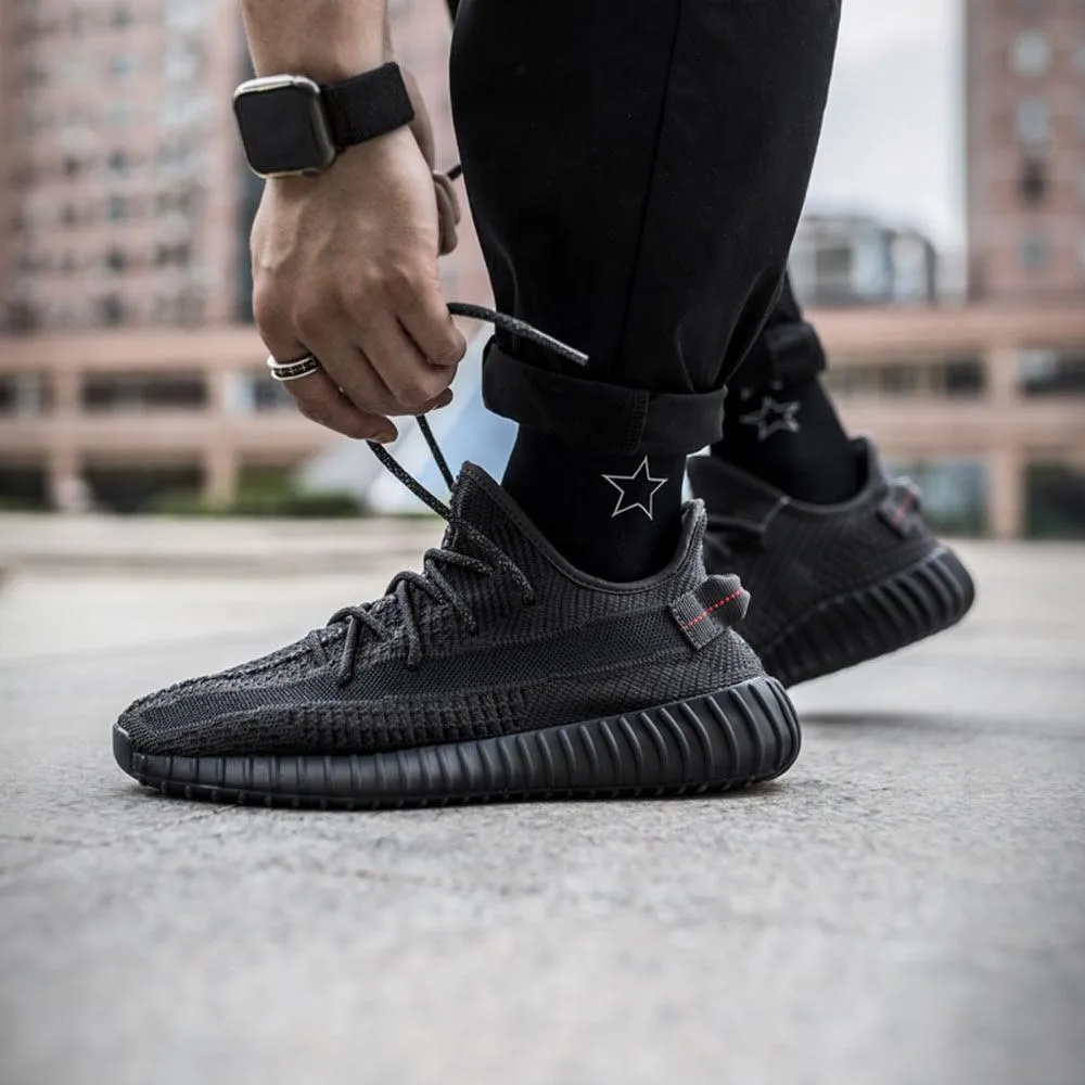 Adidas Yeezy Boost 350 V2 Black Static (Non-Reflective)