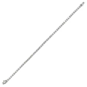 AFJ Diamond Collection - Diamond Tennis Bracelet, 18k White Gold