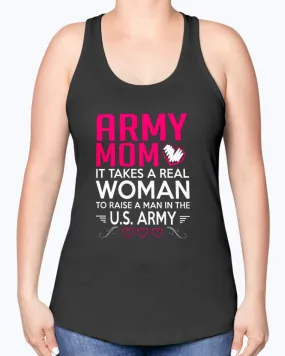 Army Mom Real Woman T-shirts