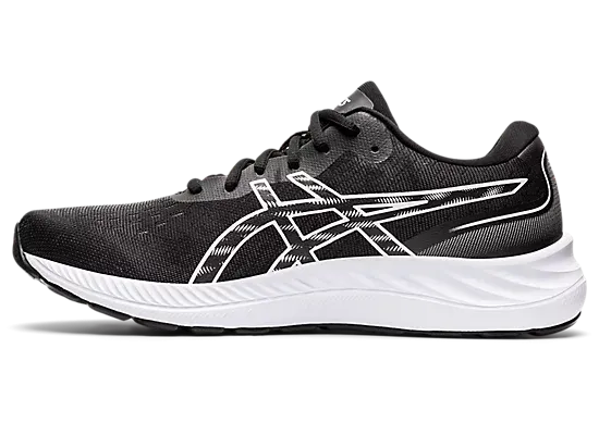 Asics Men's Gel Excite 9 (4E) - Black/White