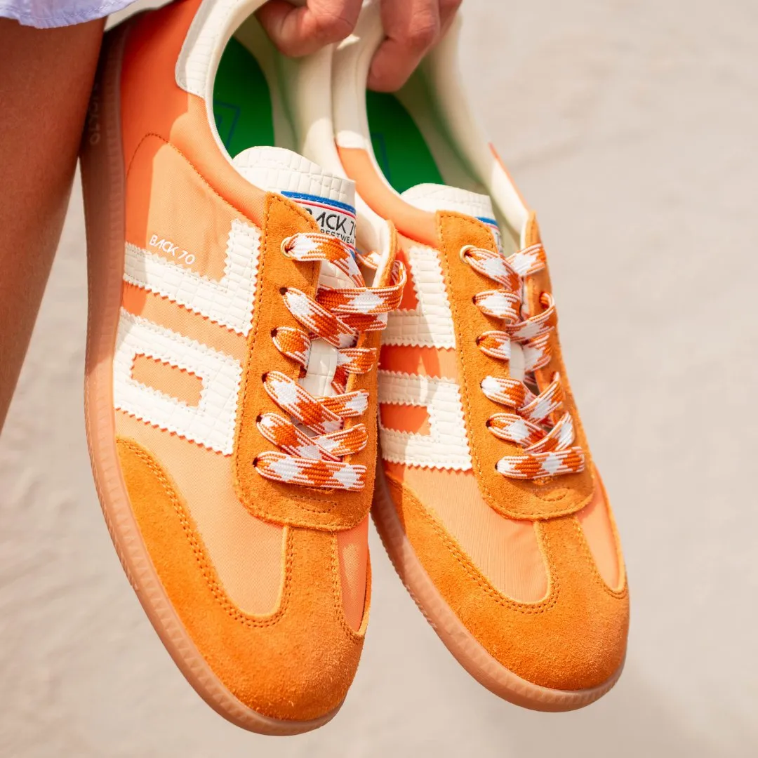 BACK 70: GHOST in ORANGE Sneakers