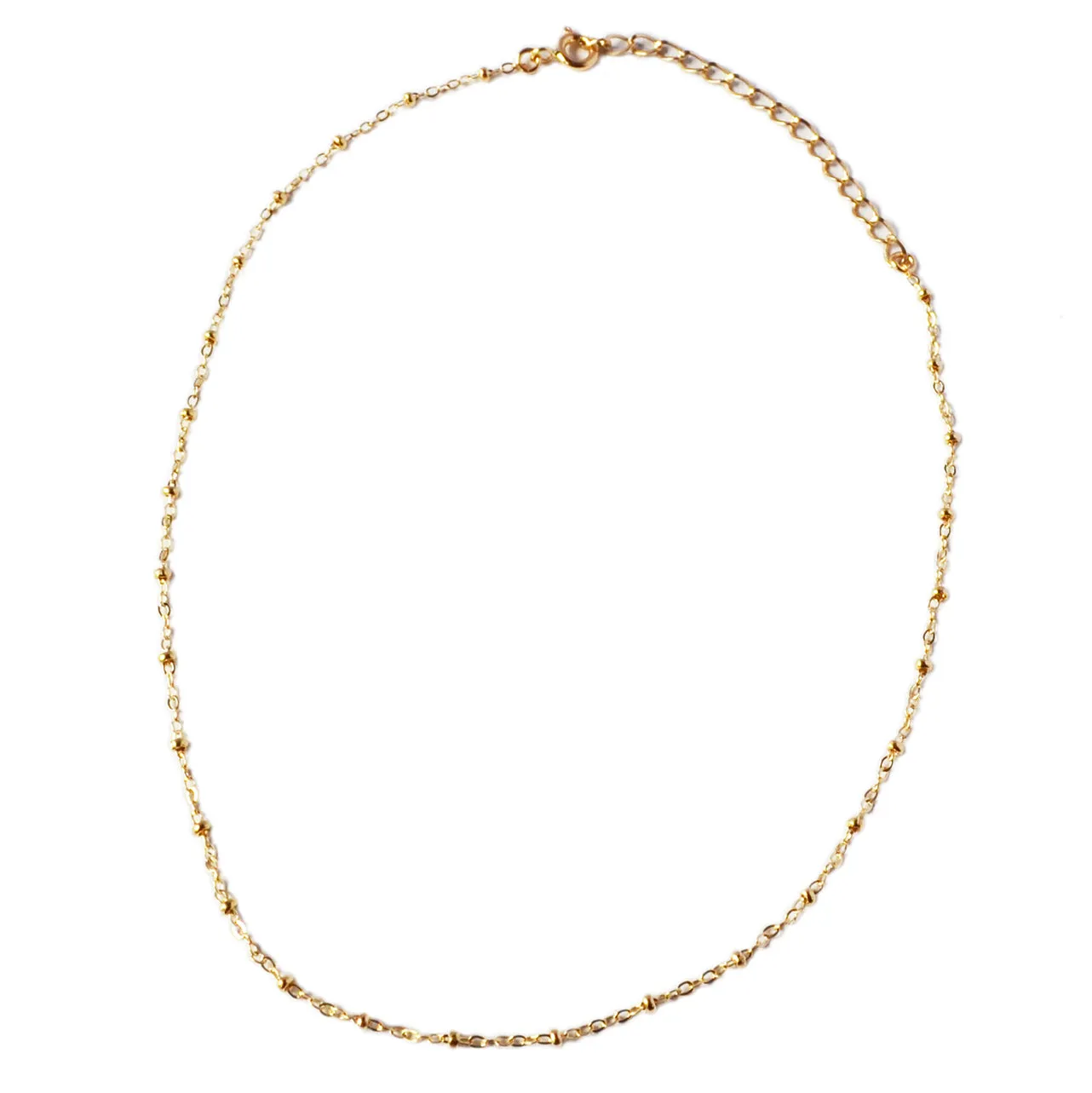 Ball and Chain Choker, Gold, Rose Gold, or Silver