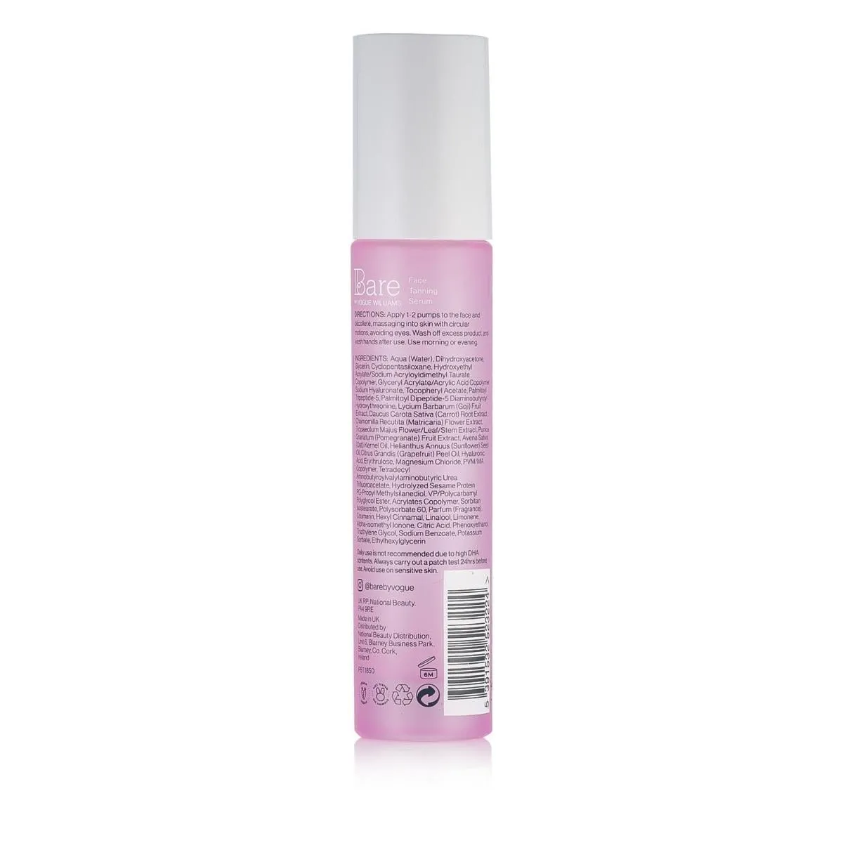 Bare by Vogue | Face Tanning Serum Medium 30ml