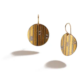 Bauhaus Disk Earrings