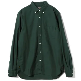 BEAMS PLUS B.D. Oxford Shirt Green