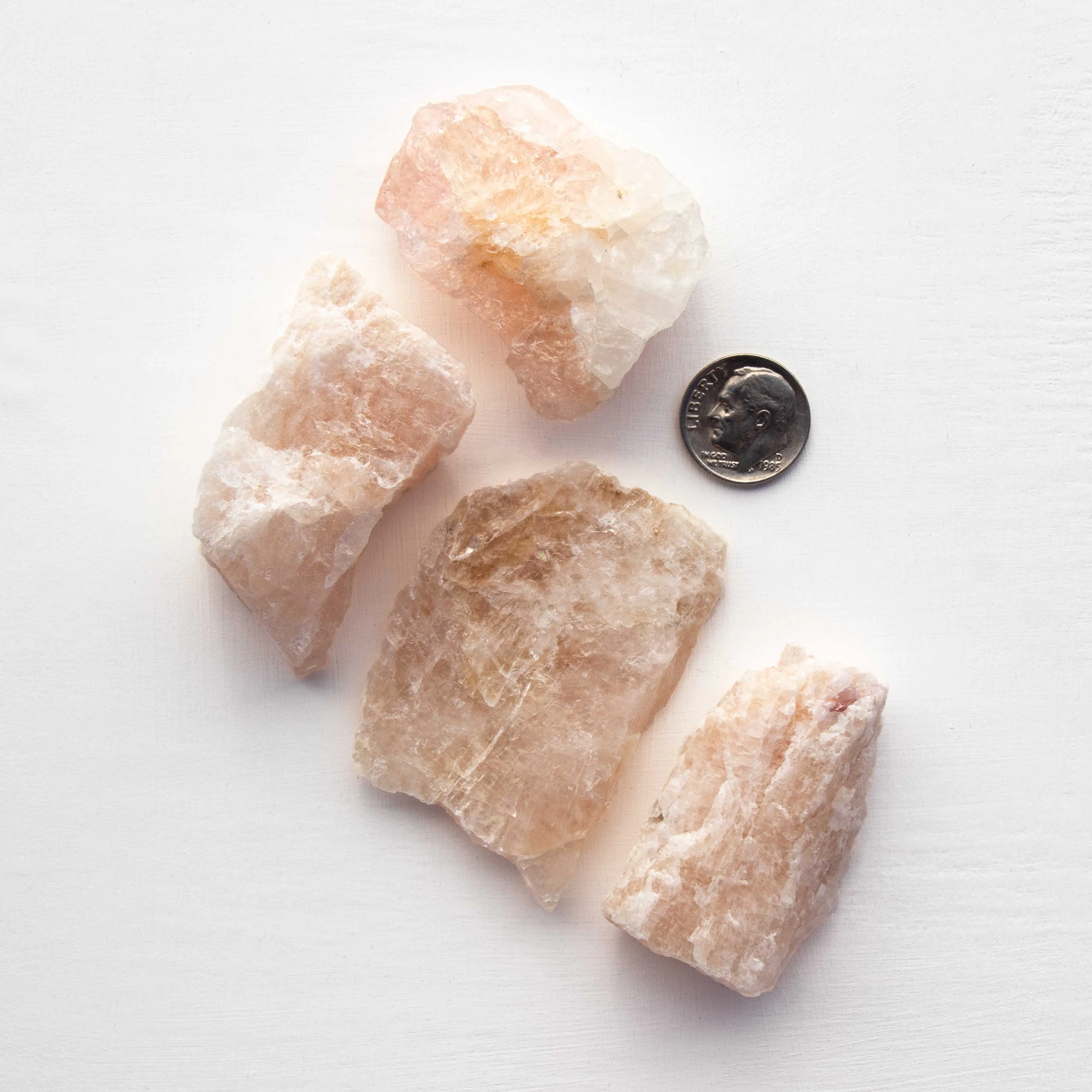 Beryl var. Morganite - Natural Rough