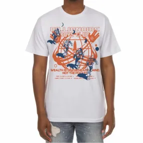 Billionaire Boys Club BB Coodinates SS Tee (White) 841-1204