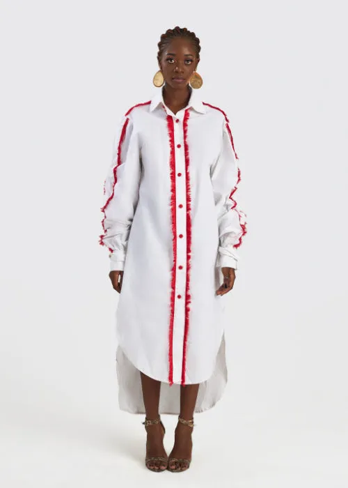 Boyedoe Odeefuo Long Sleeve Shirt Dress