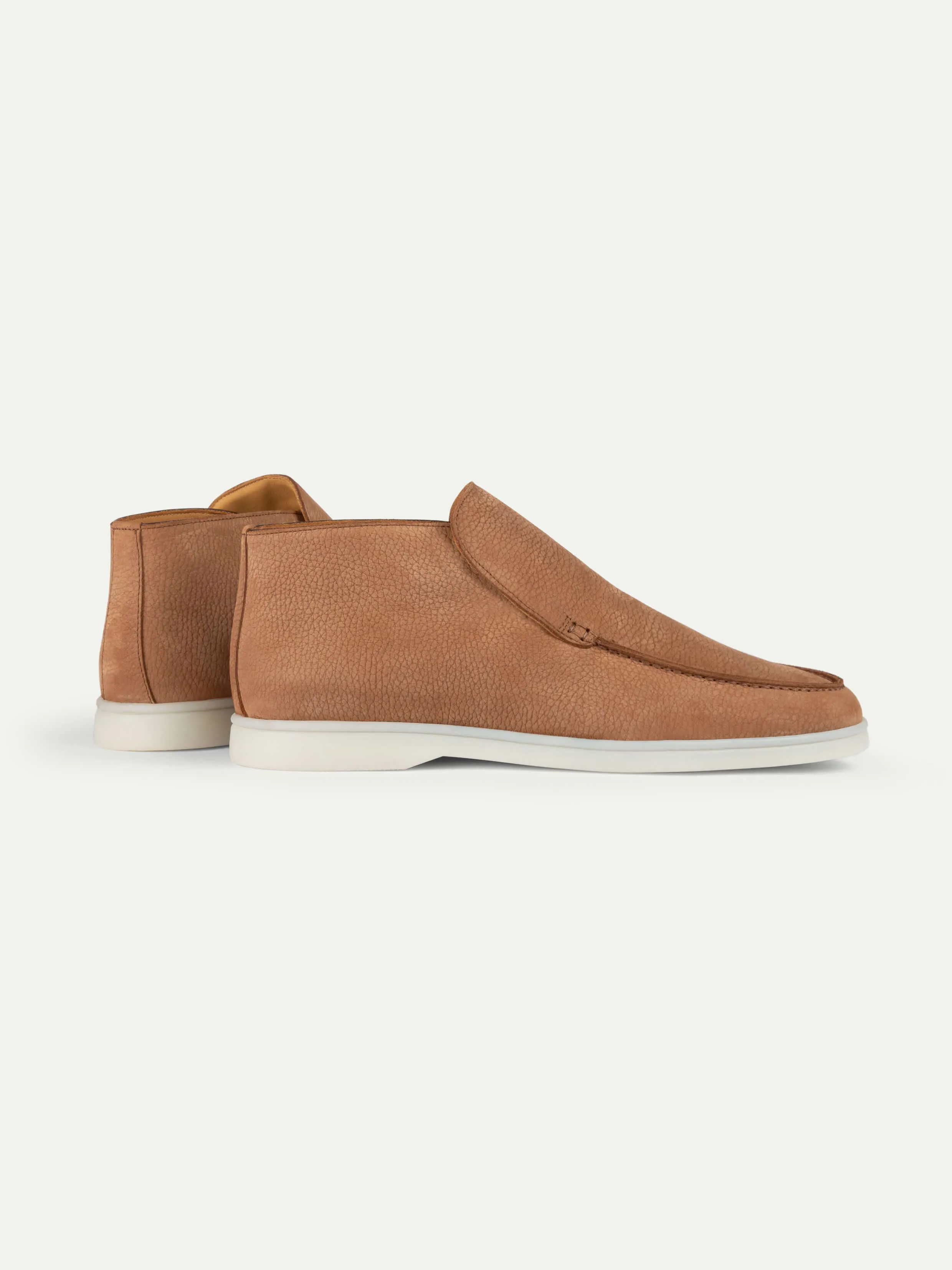 Caramel Nubuck City Loafer