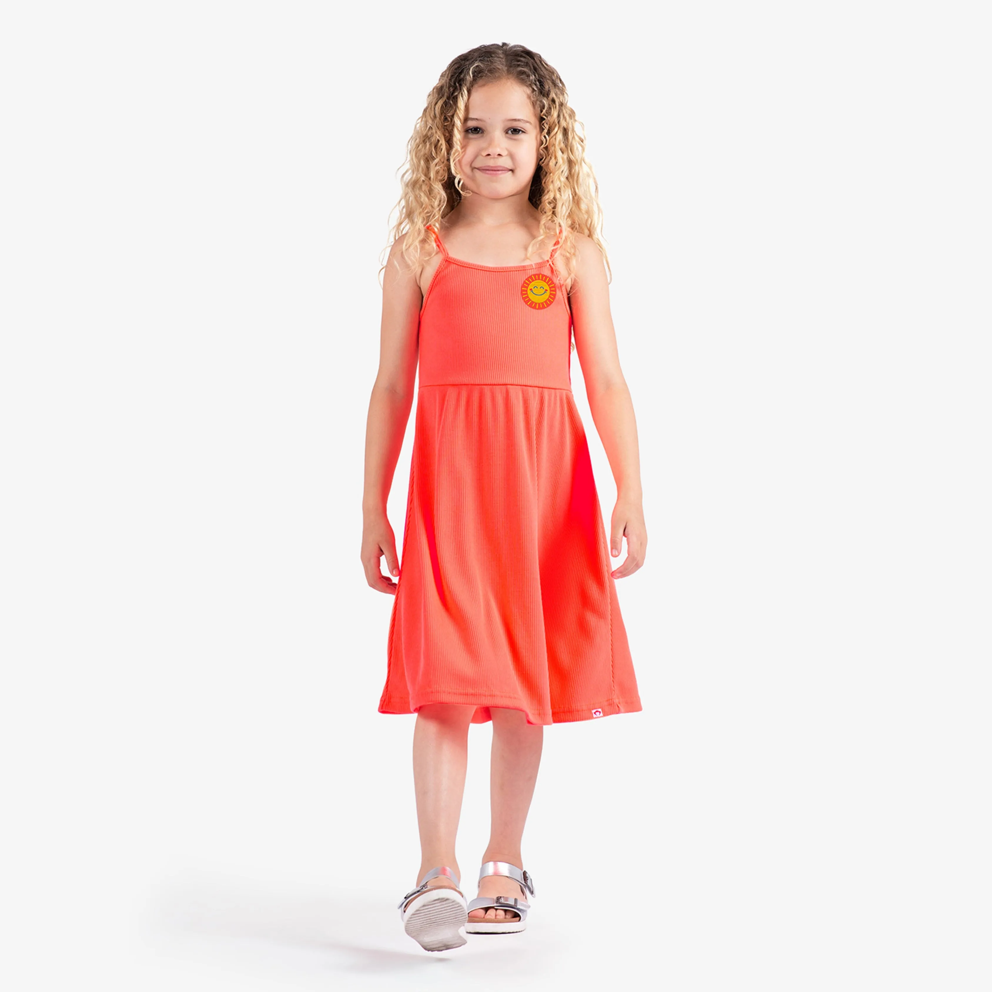 Carrie Dress | Neon Orange