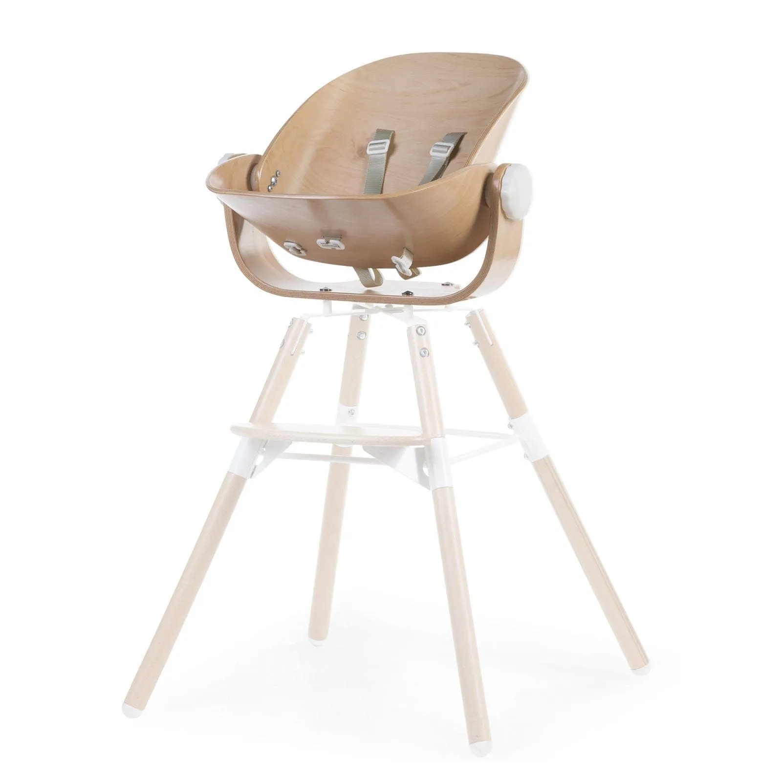 Childhome Evolu Newborn Seat - Natural/White