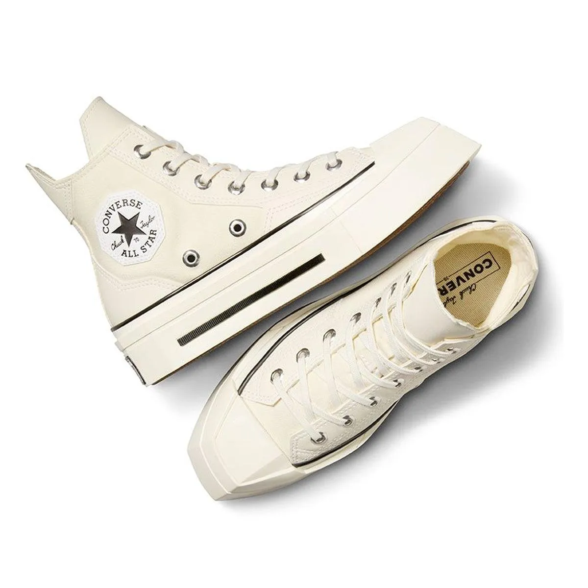 Chuck 70 De Luxe Squared 'Egret'