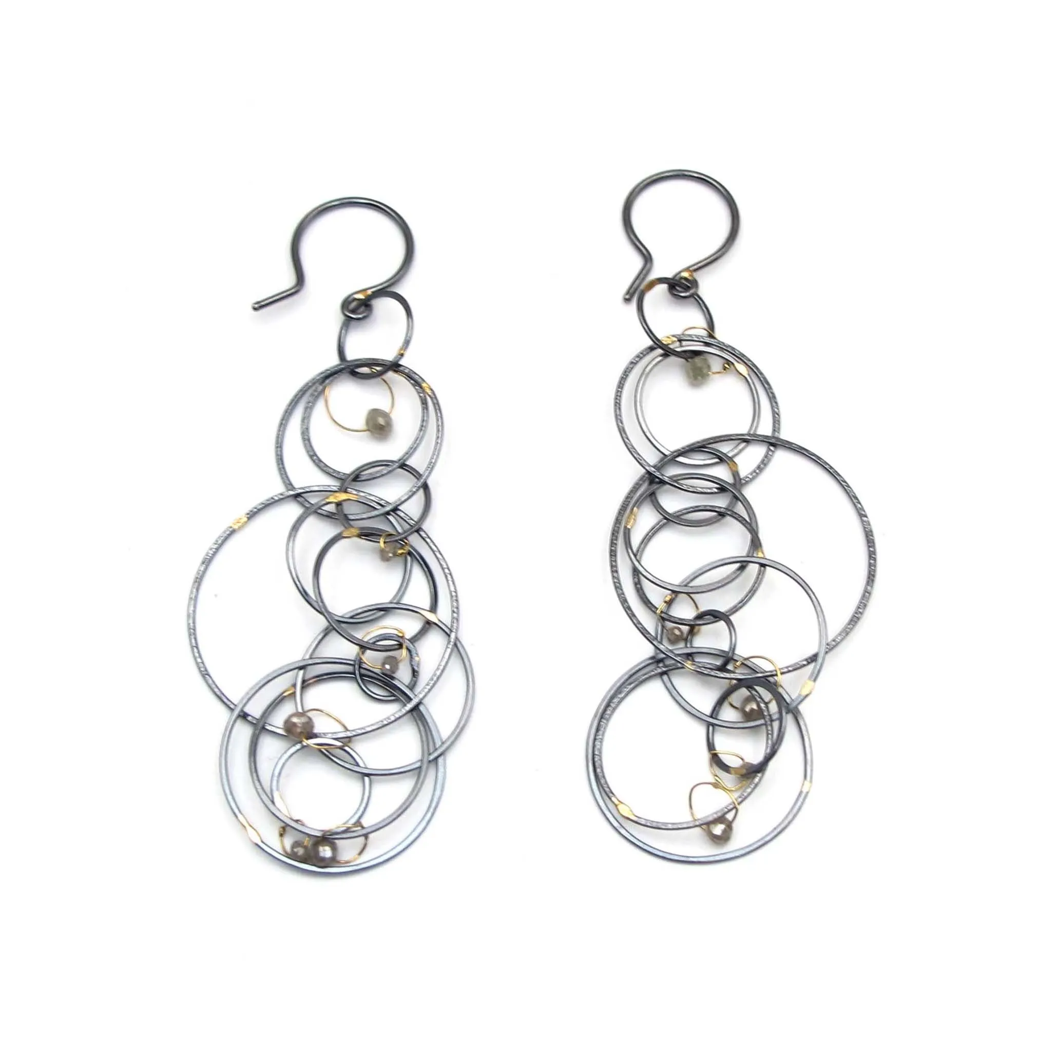 Circle Dangle Earrings