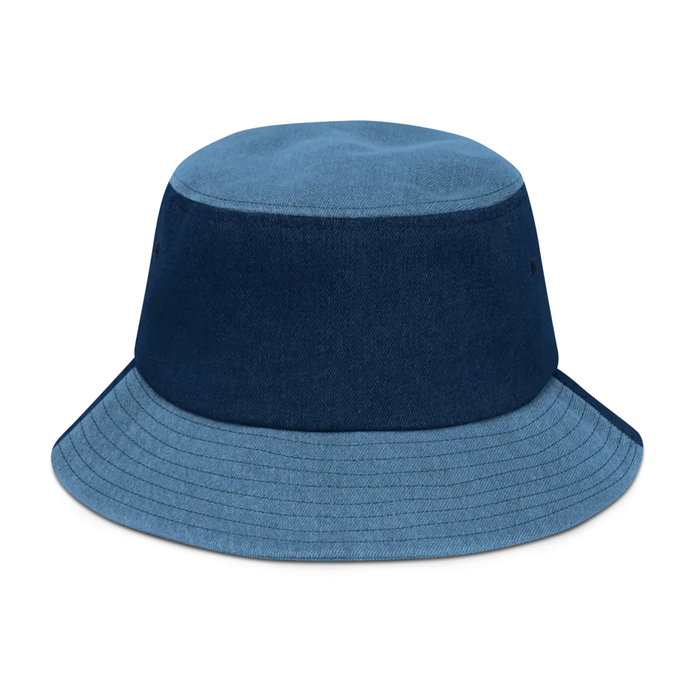 Daisy Denim bucket hat