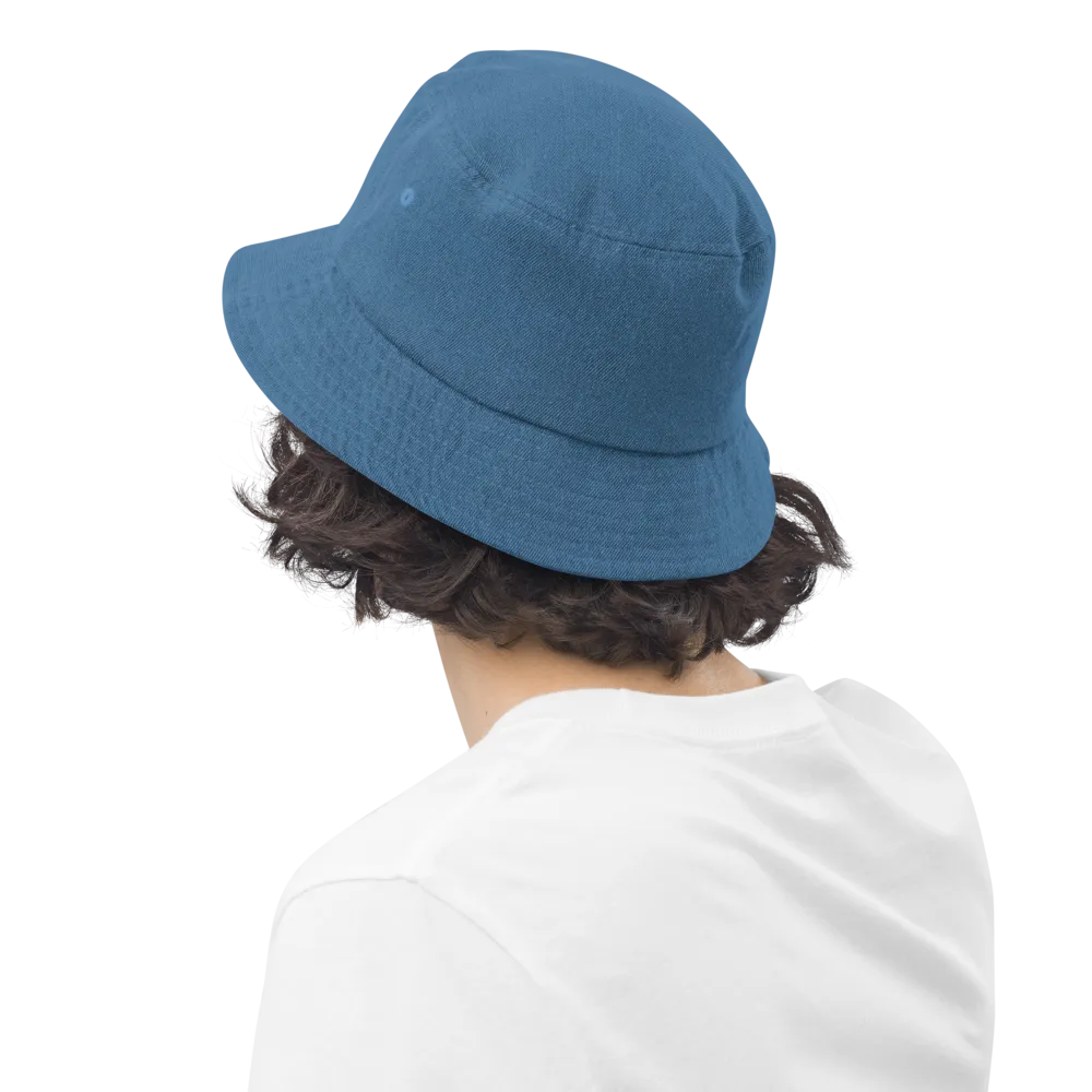 Daisy Denim bucket hat