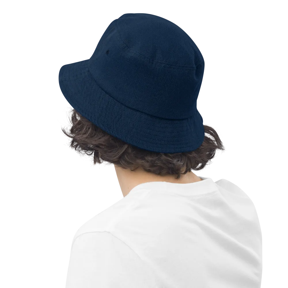 Daisy Denim bucket hat