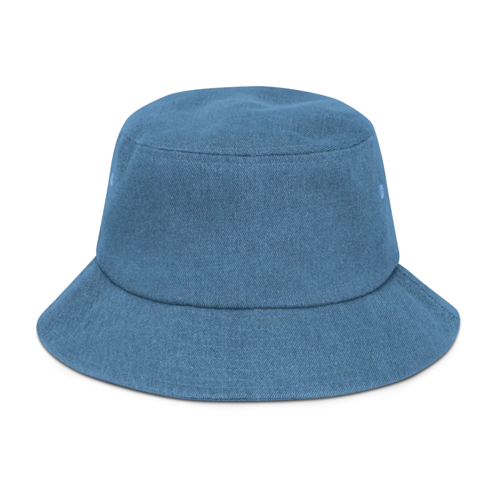 Daisy Denim bucket hat