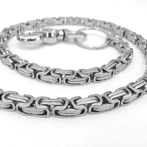 Daytona - Silver - Wallet Chain Road King - 3/4 inch wide