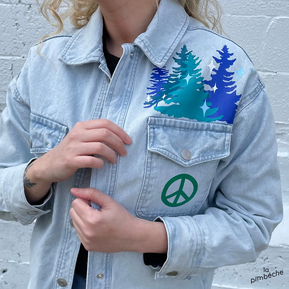 Denim heavy shirt 🌲Down To Earth🌜