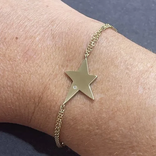 Diamond Star Bracelet