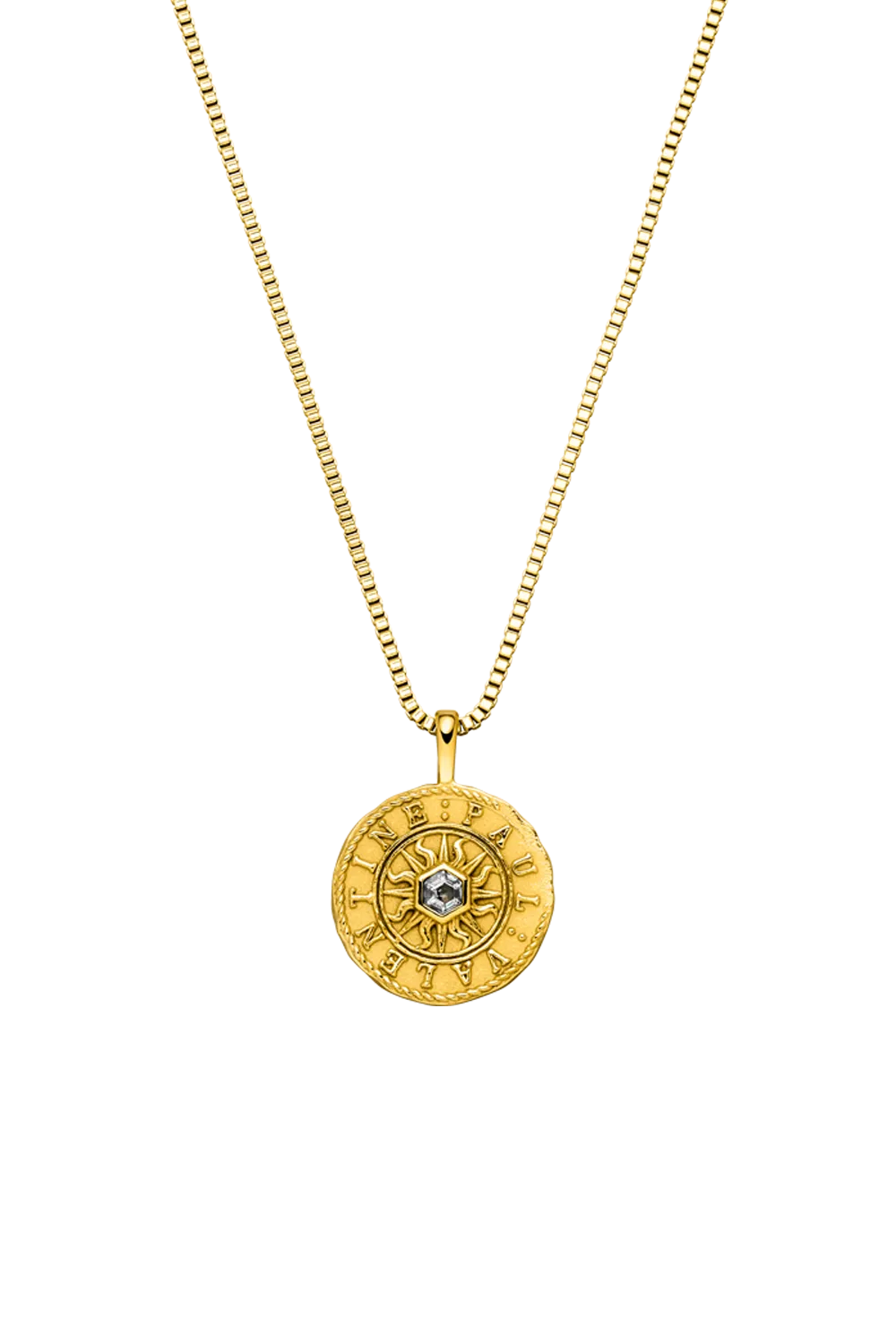 Dream Coin Necklace 14K Gold Plated