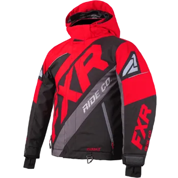 FXR CX Kids Jacket Lava/Black Charcoal