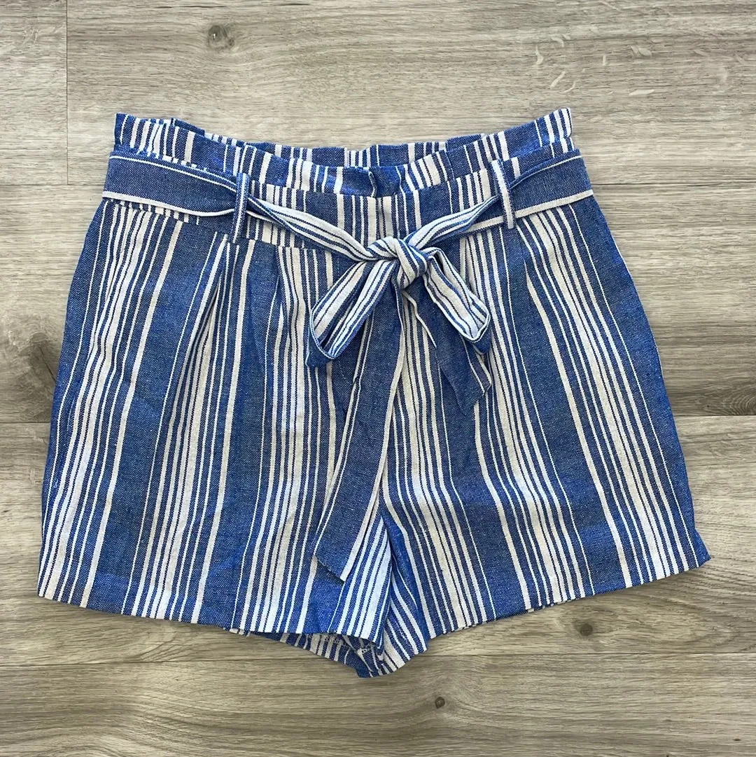 Have Striped Shorts with Tie