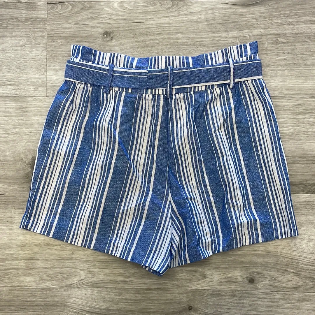 Have Striped Shorts with Tie