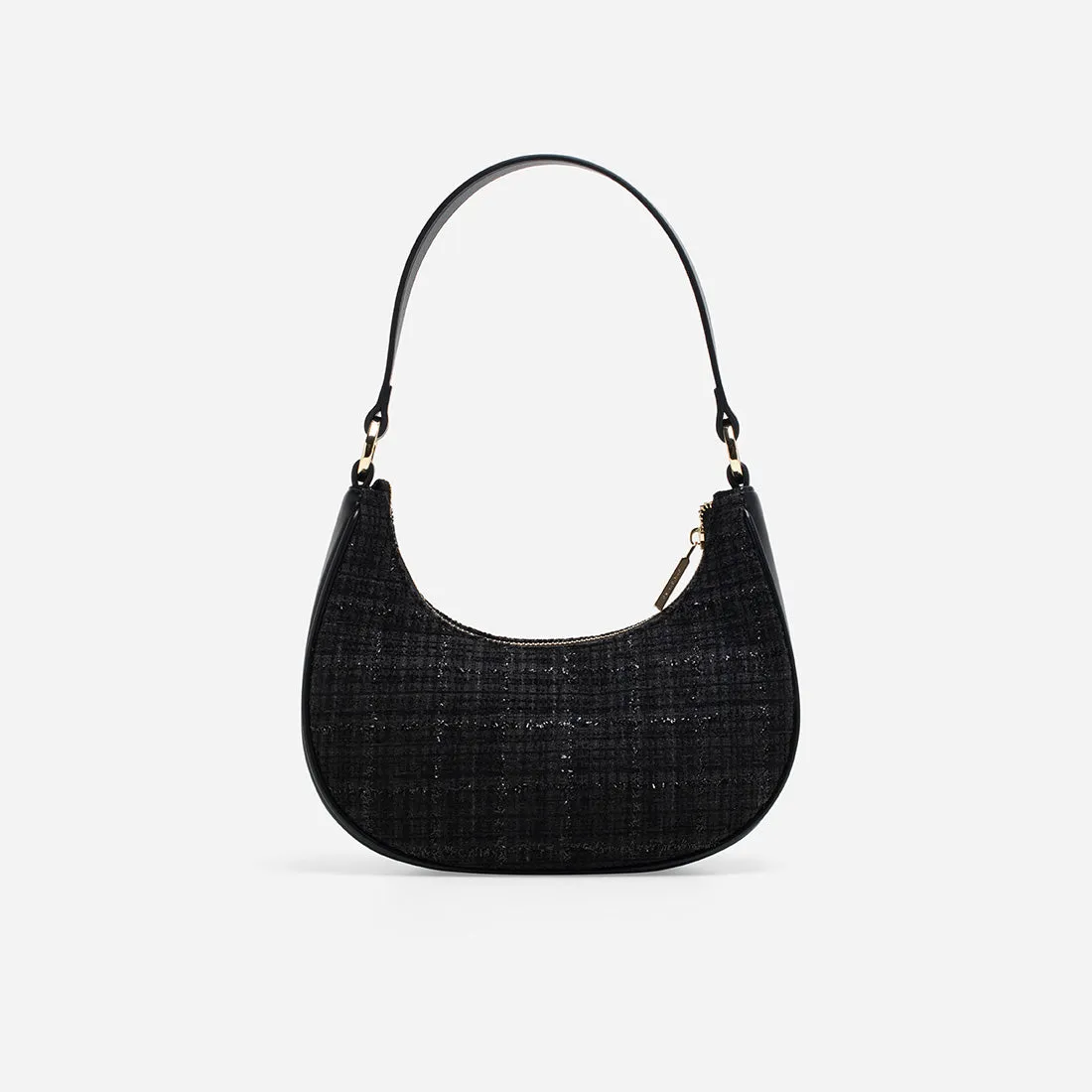 Julieta Tweed Hobo Bag