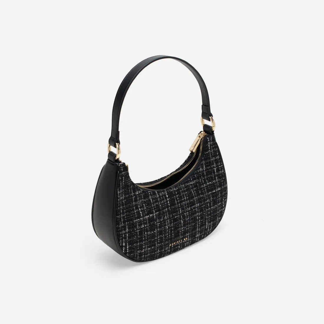 Julieta Tweed Hobo Bag