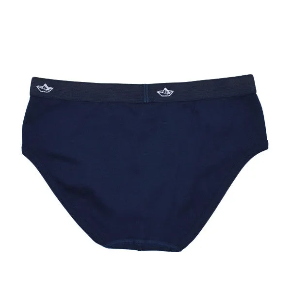 Libertine-Libertine Underwear - Rib Brief - Peacoat (Navy)