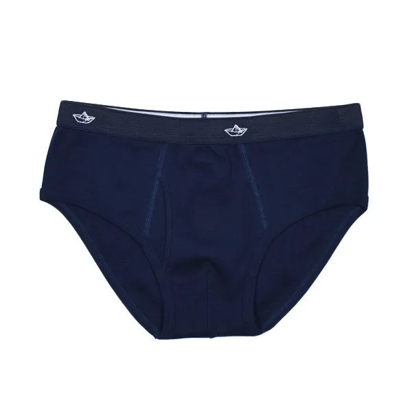 Libertine-Libertine Underwear - Rib Brief - Peacoat (Navy)