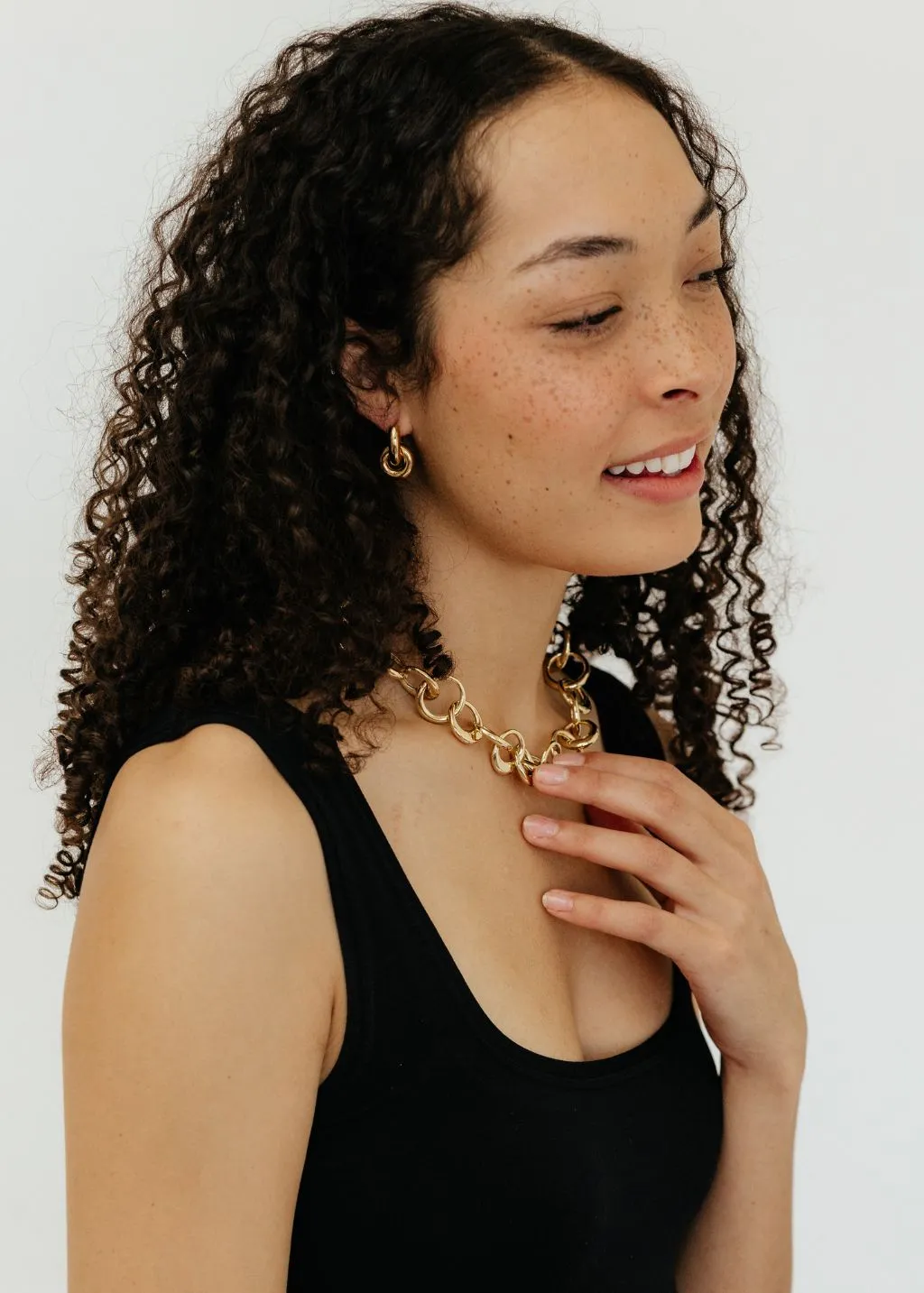 LIÉ Studio The Laura Necklace in Gold