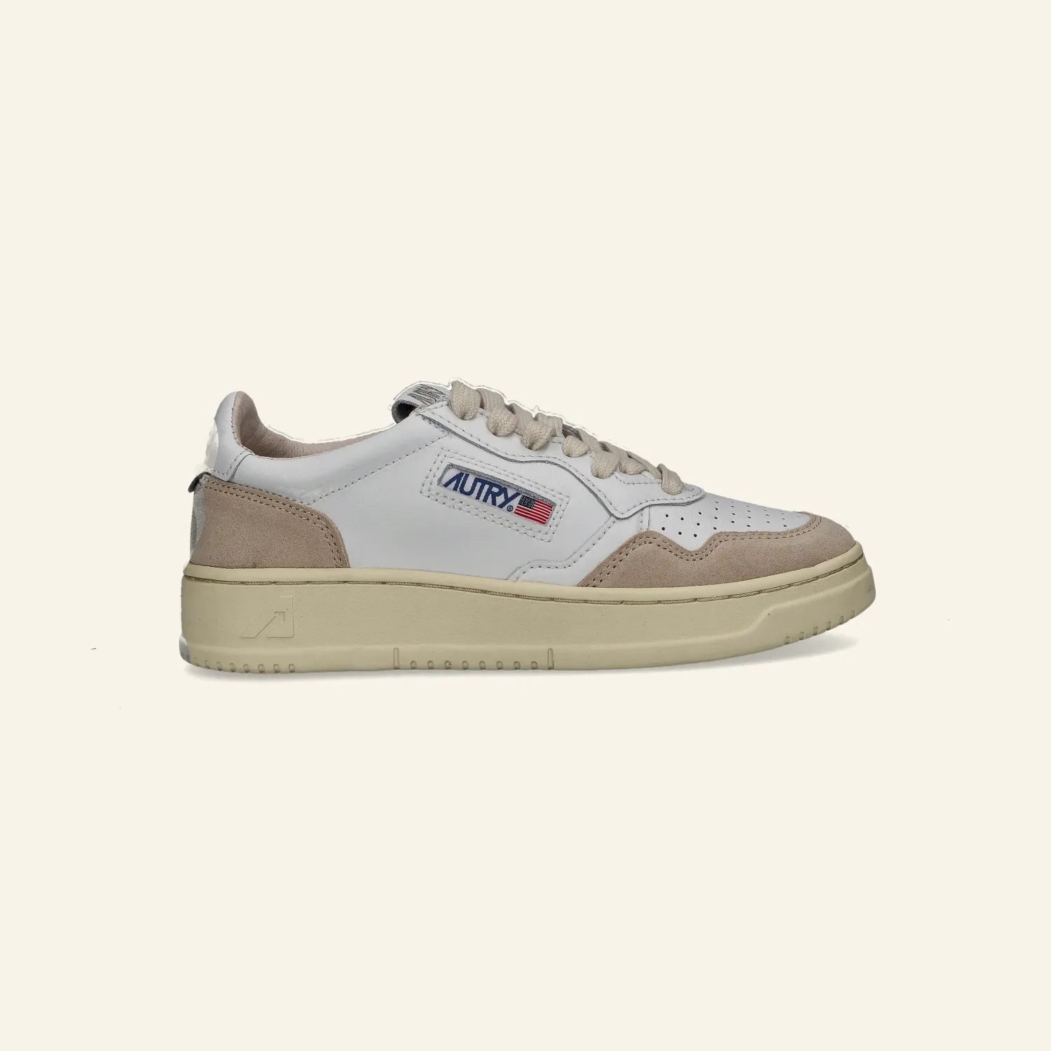 LOW SNEAKER 80's  LS33 | Suede White