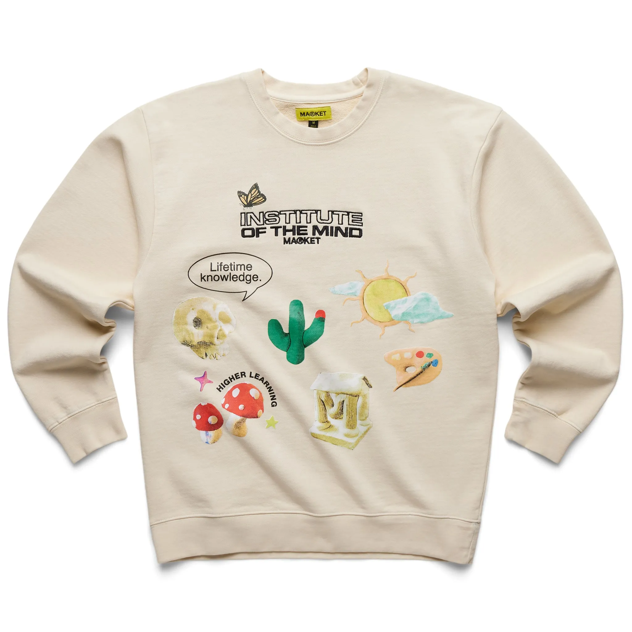 Market Institute of the Mind Crewneck "Cream"