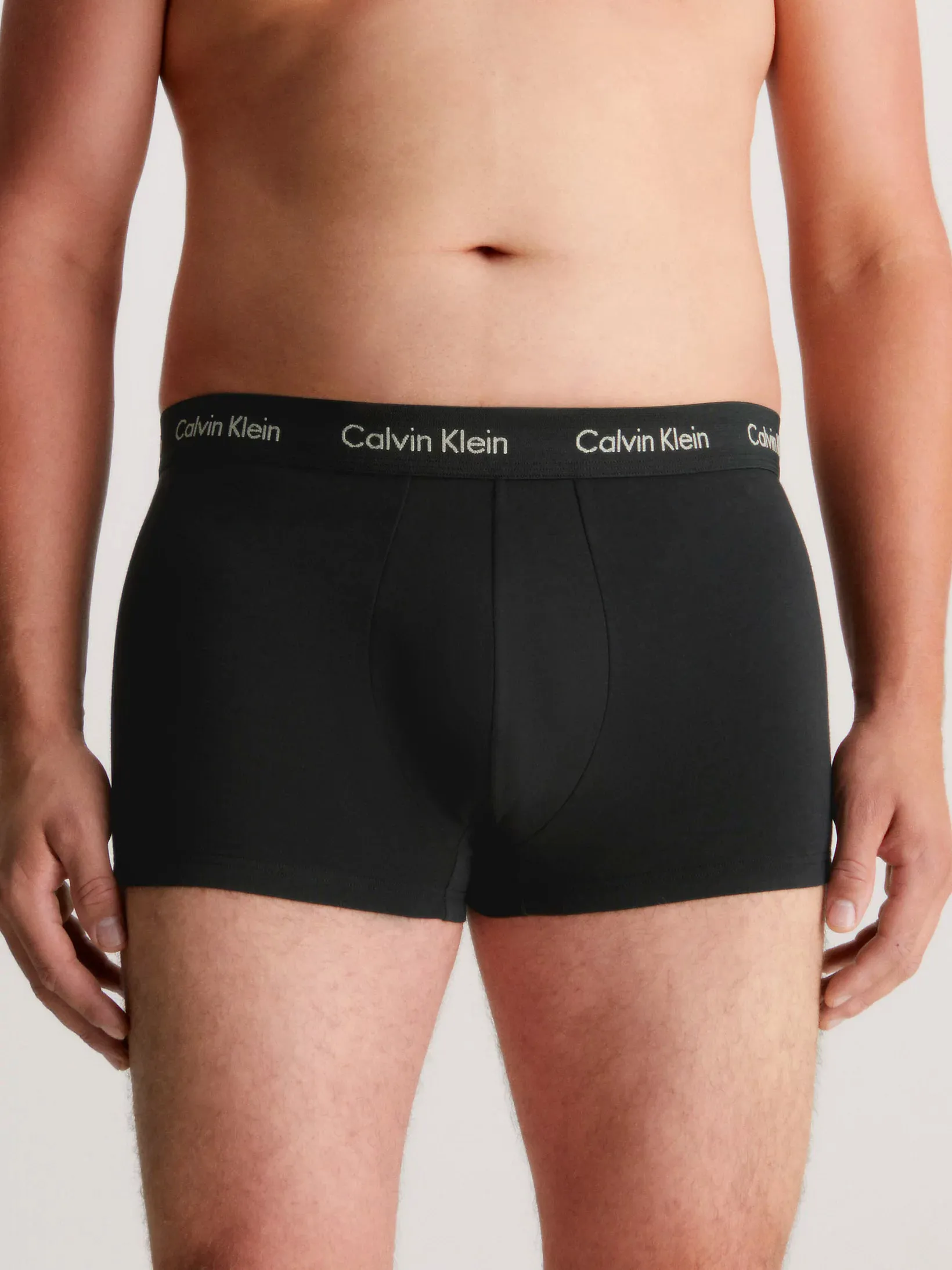 Mens Calvin Klein Boxer Shorts Low Rise Trunks 3 Pack