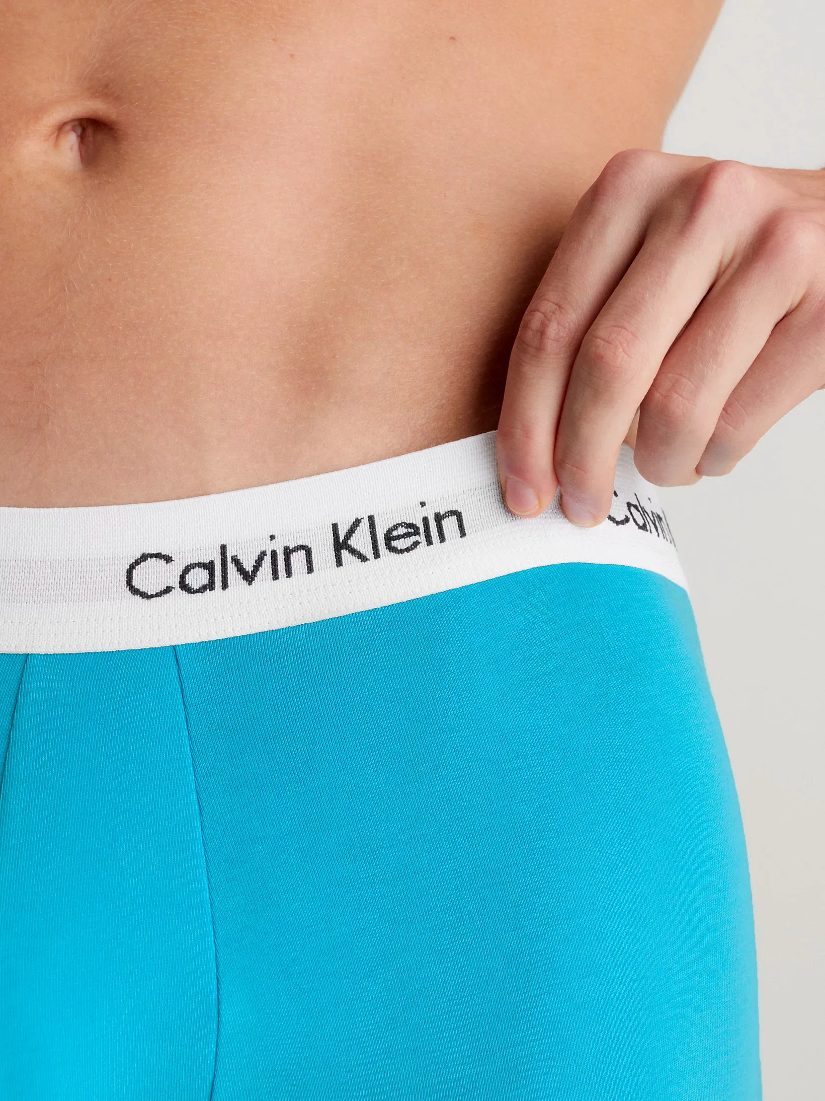 Mens Calvin Klein Boxer Shorts Low Rise Trunks 3 Pack