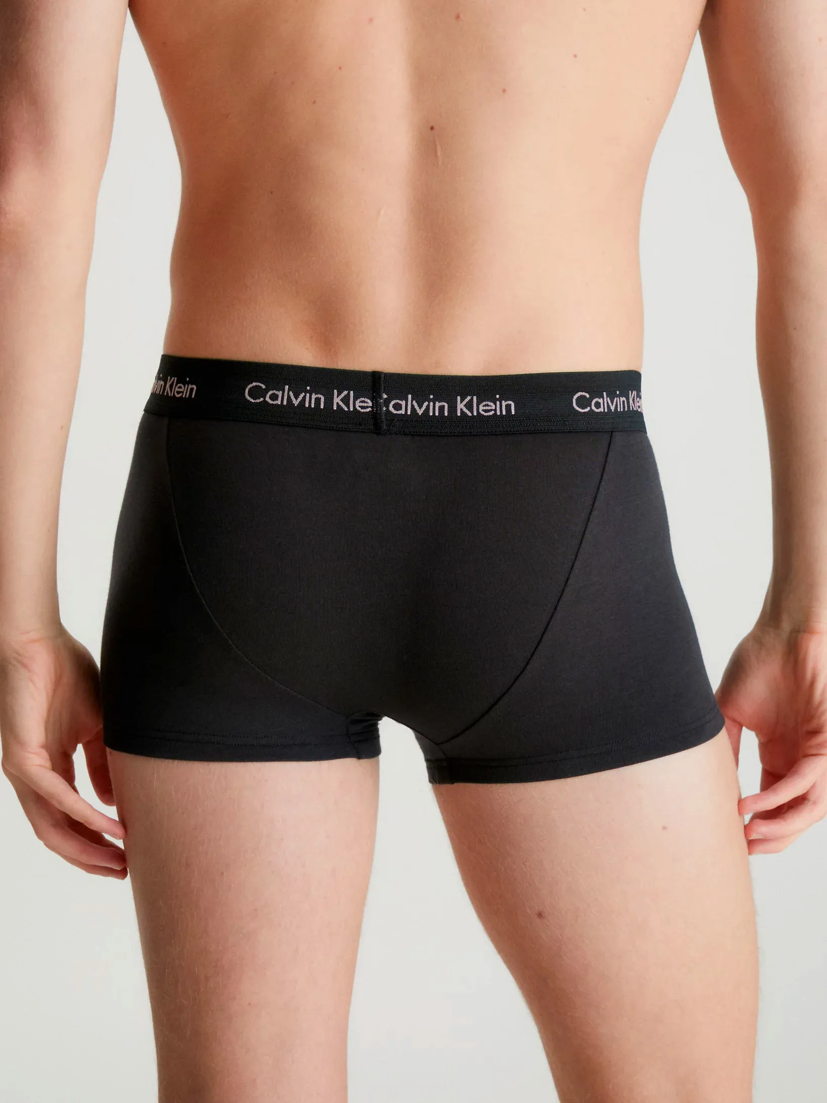 Mens Calvin Klein Boxer Shorts Low Rise Trunks 3 Pack