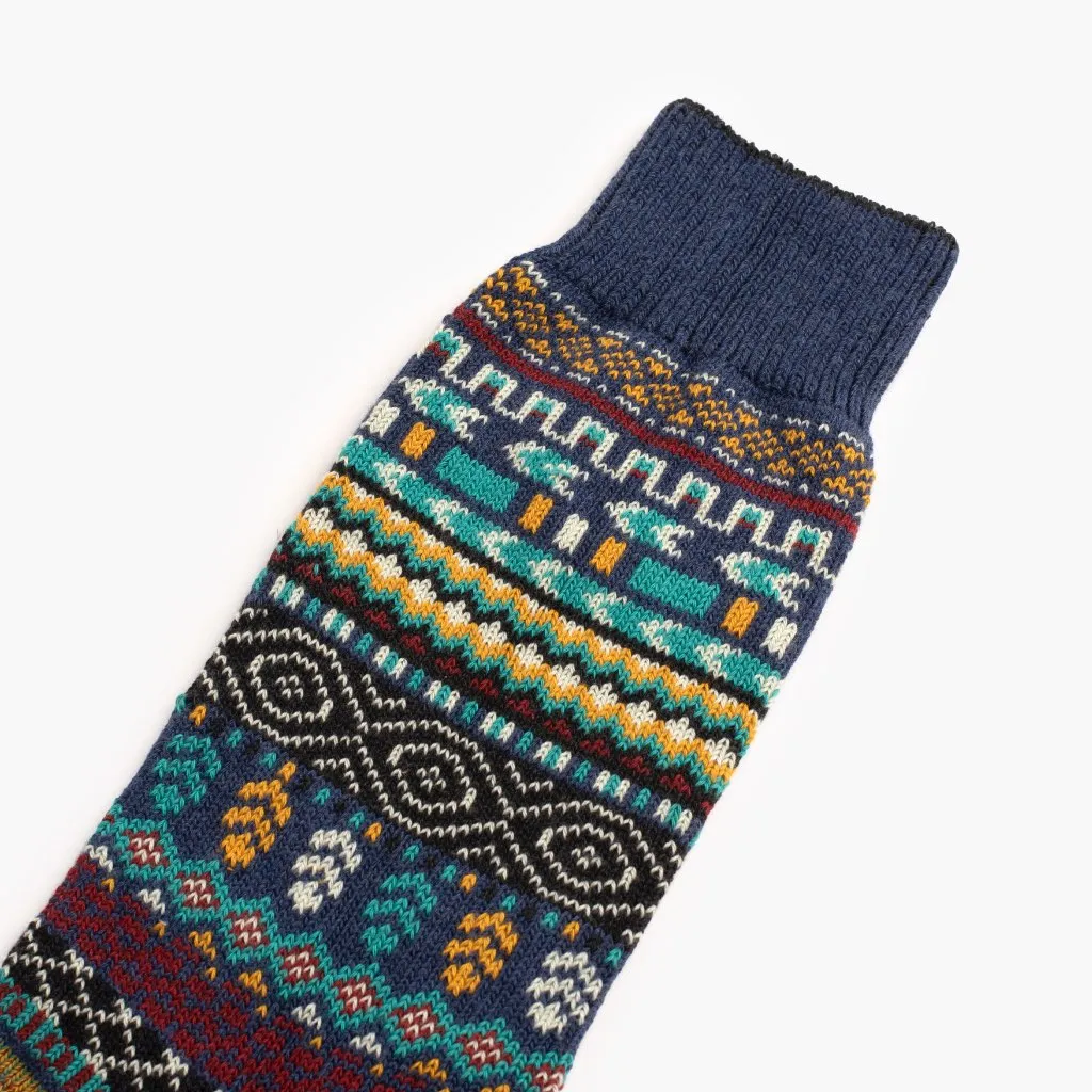 Men's Sodello Giza Sock | Blue Iris