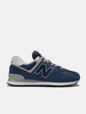 New Balance 574 - Navy / White