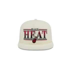 New Era Miami HEAT Throwback Golfer Snapback