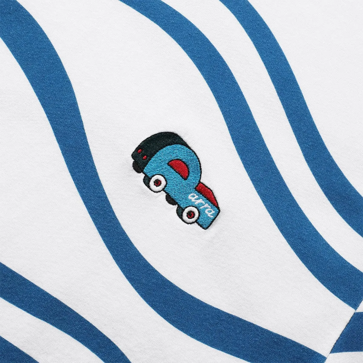 Parra Stupid Car Logo T-Shirt - White