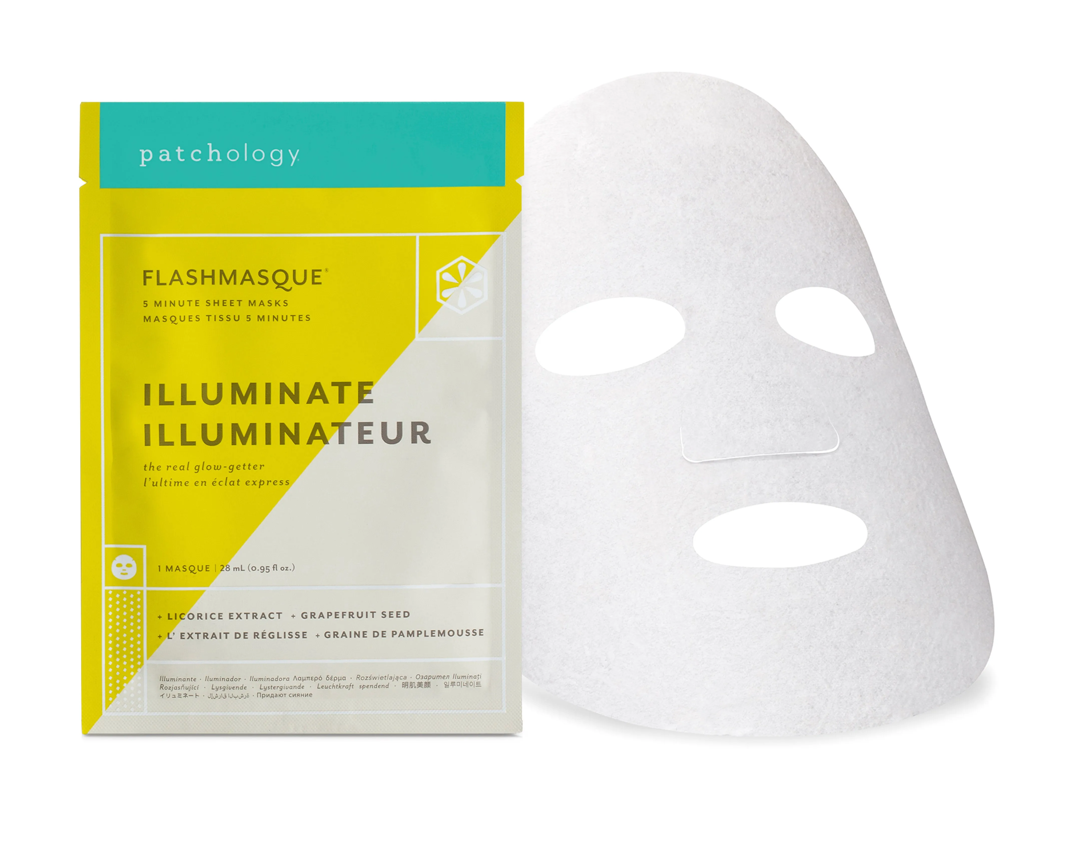 Patchology Flashmasque Illuminate 5 Minute Sheet Mask