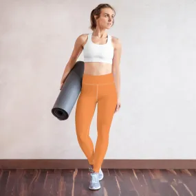 Peach Yoga Leggings